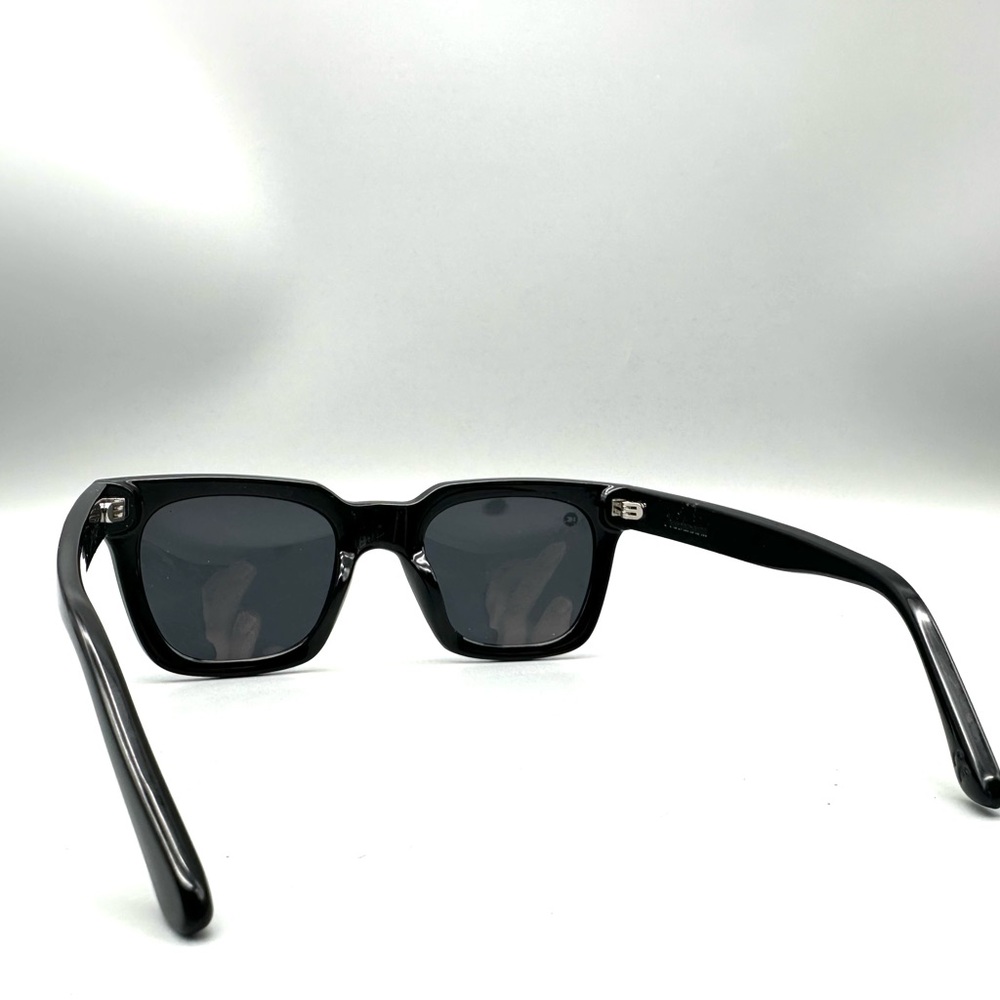 Knockaround Songbirds- Piano Black Black Square Polarized Sunglasses 50-19-145 - Picture 3 of 7